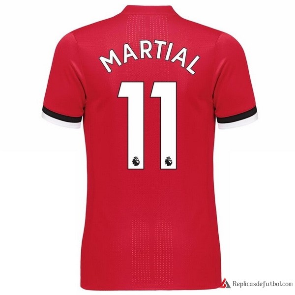 Camiseta Manchester United Primera equipación Martial 2017-2018